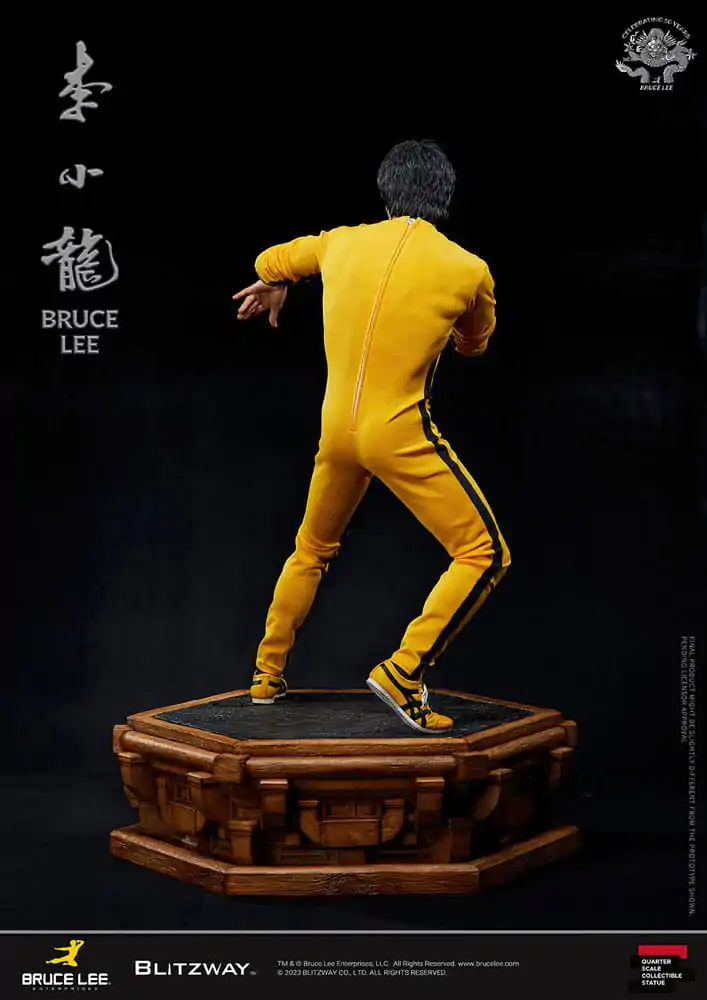 Bruce Lee Statue 1/4 50th Anniversary Tribute 55 cm termékfotó