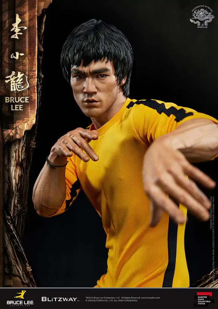 Bruce Lee Statue 1/4 50th Anniversary Tribute 55 cm termékfotó