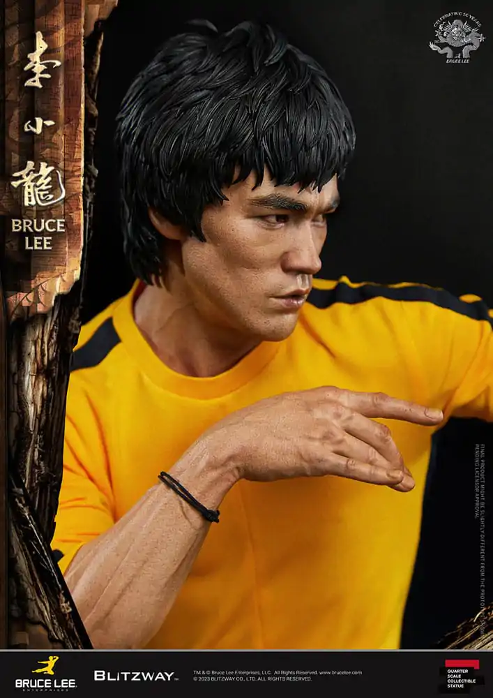 Bruce Lee Statue 1/4 50th Anniversary Tribute 55 cm termékfotó