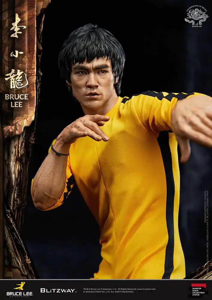 Bruce Lee Statue 1/4 50th Anniversary Tribute 55 cm termékfotó