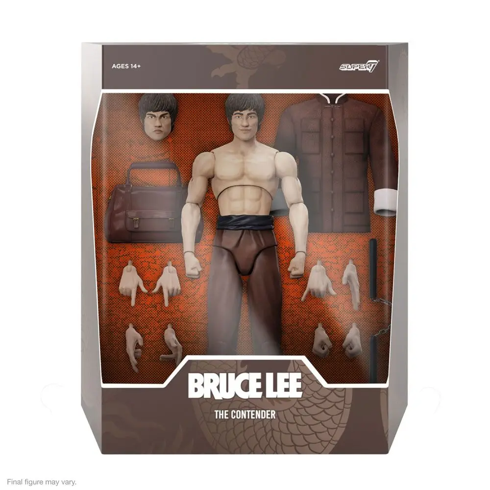 Bruce Lee Ultimates Actionfigur Bruce The Contender 18 cm Produktfoto
