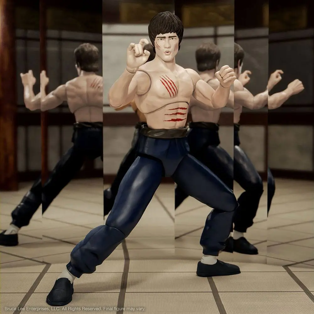 Bruce Lee Ultimates Action Figur Bruce The Fighter 18 cm Produktfoto
