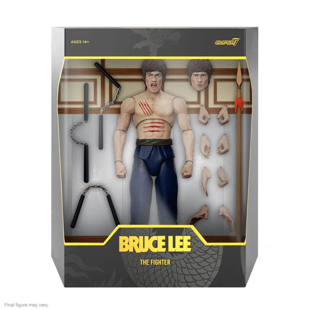 Bruce Lee Ultimates Action Figur Bruce The Fighter 18 cm Produktfoto