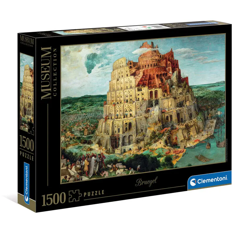 Brueguel The Tower of Babel Puzzle 1500St termékfotó