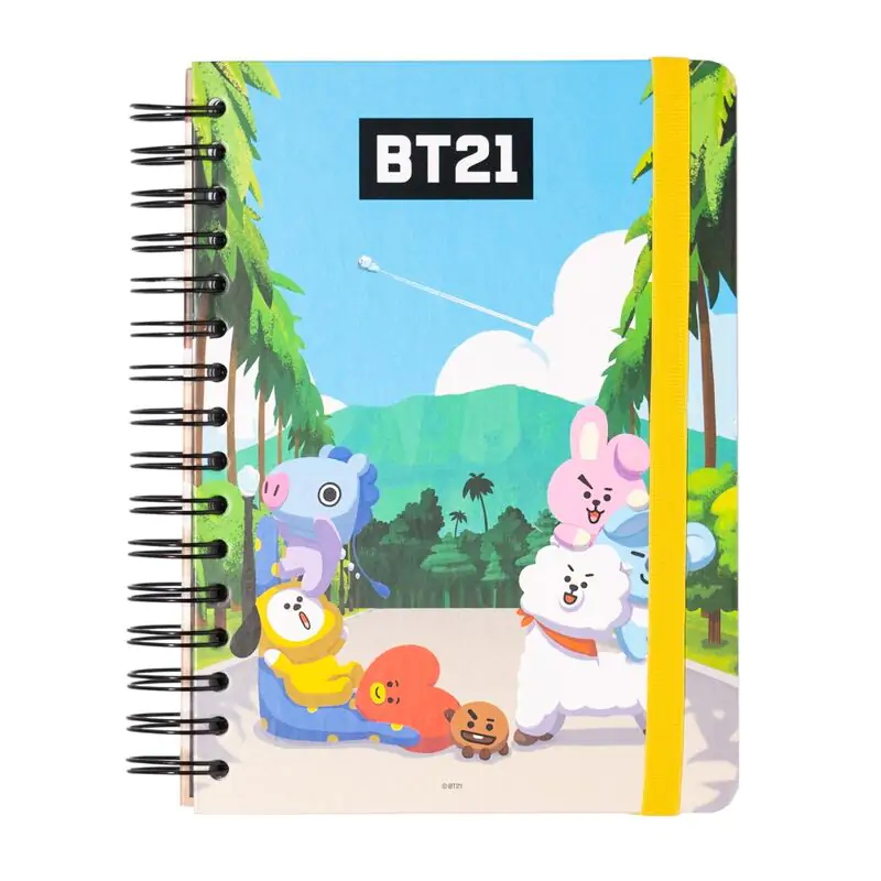 BT21 A5 Notizbuch termékfotó