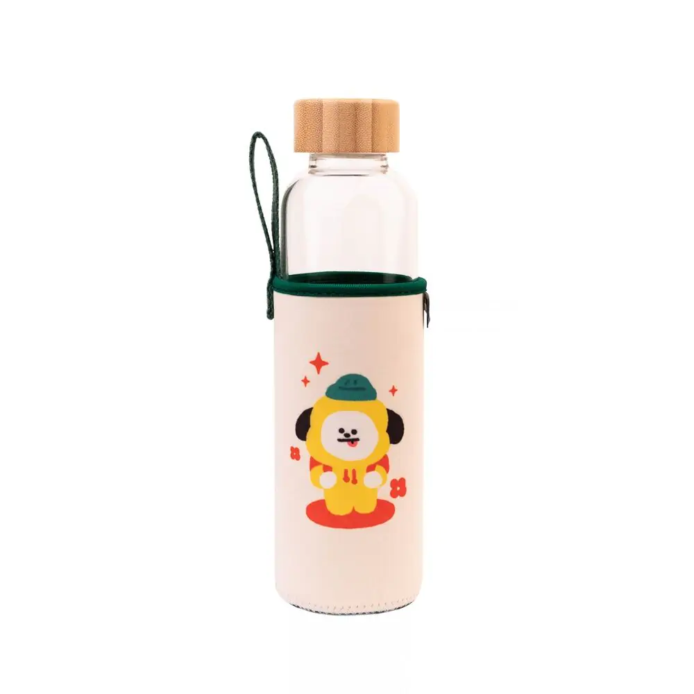 BT21 Chimmy Glasflasche 500ml Produktfoto