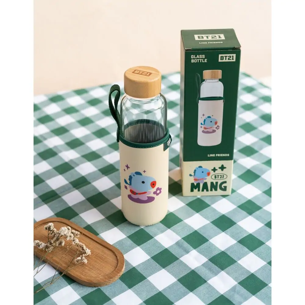 BT21 Mang Glasflasche 500ml Produktfoto