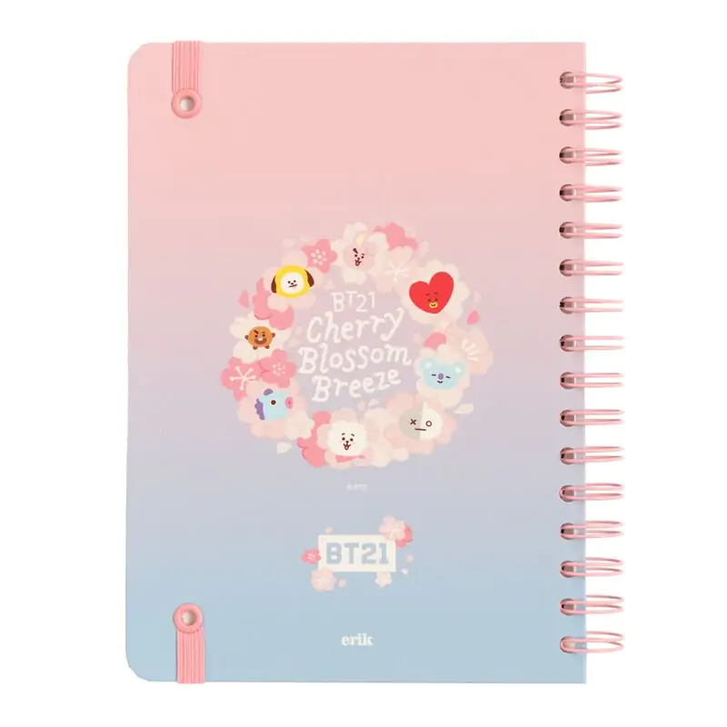 BT21 Sakura A5 Notizbuch termékfotó