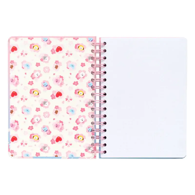 BT21 Sakura A5 Notizbuch termékfotó