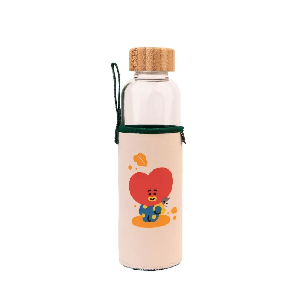 BT21 Tata Glasflasche 500ml Produktfoto