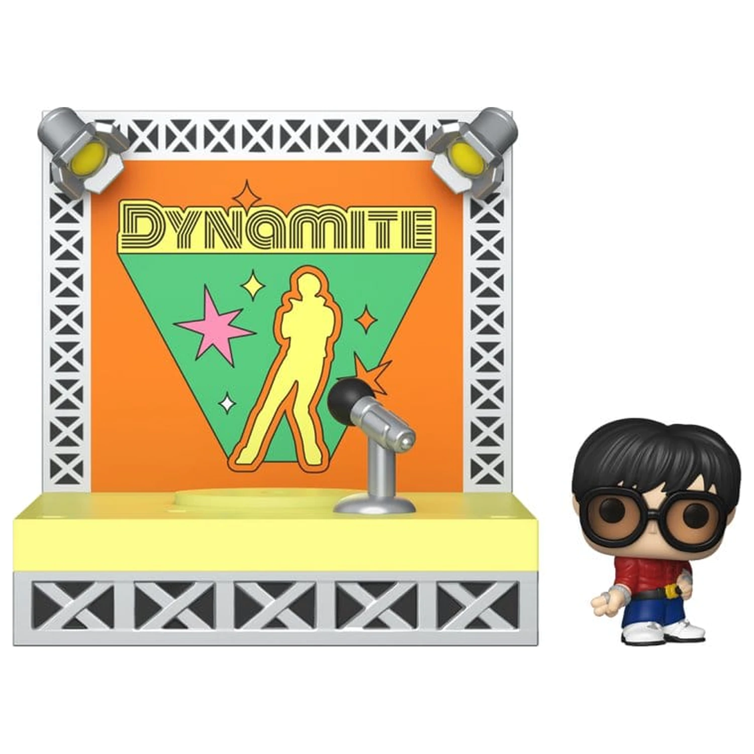 BTS Bitty Funko POP! Stages Vinyl-Figur J-Hope (Dynamite) 2,5 cm Produktfoto