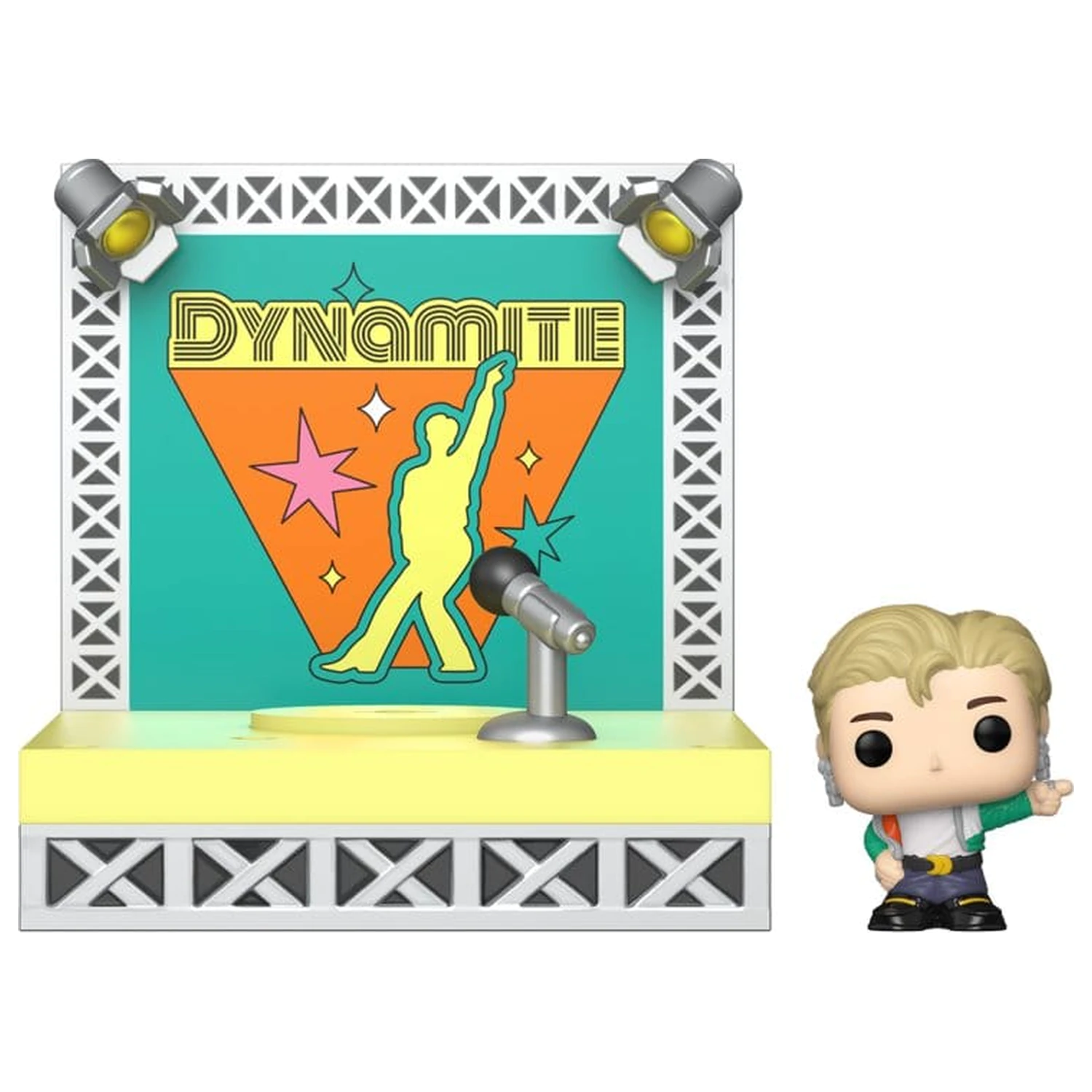 BTS Bitty Funko POP! Stages Vinyl-Figur Jimin (Dynamite) 2,5 cm Produktfoto