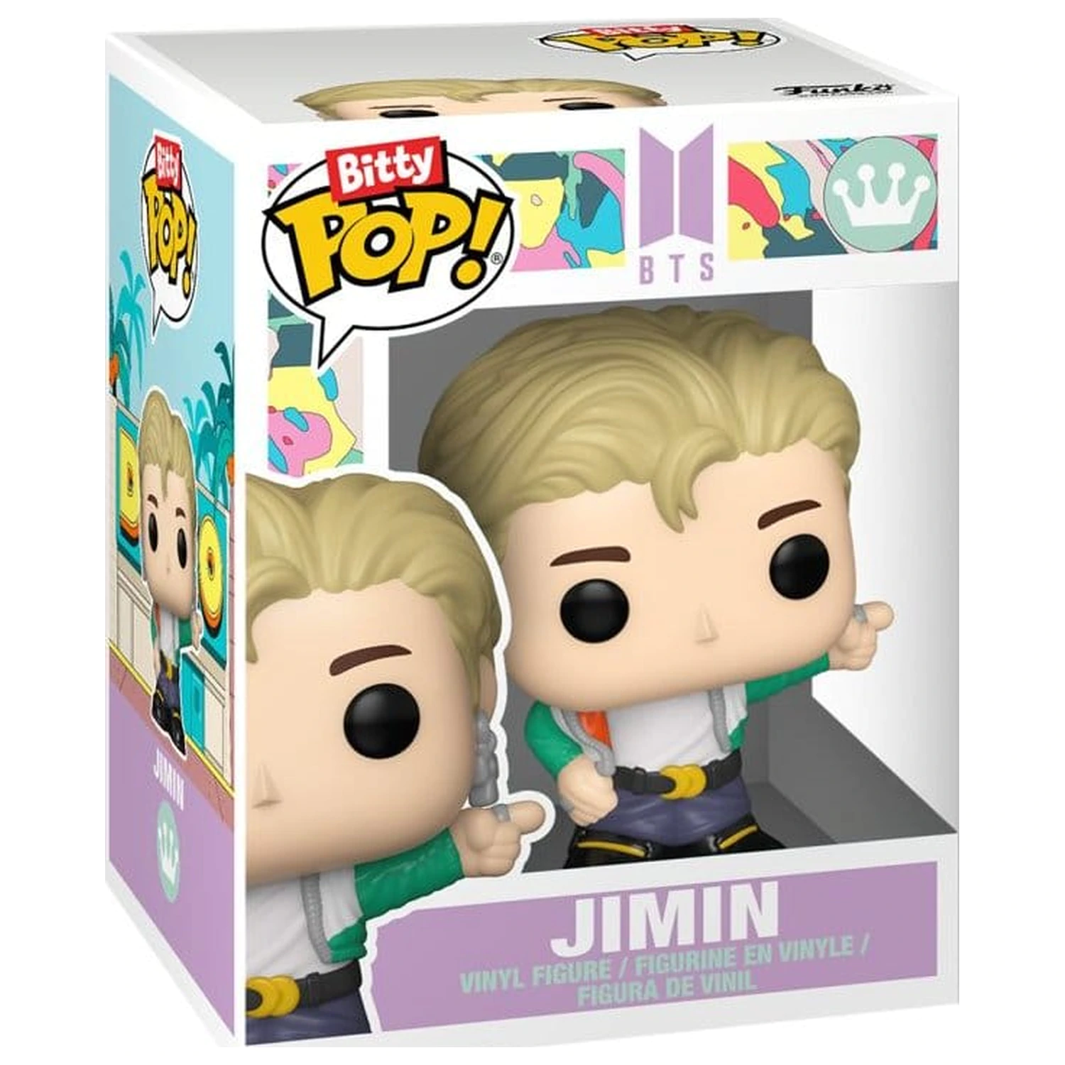 BTS Bitty Funko POP! Stages Vinyl-Figur Jimin (Dynamite) 2,5 cm Produktfoto