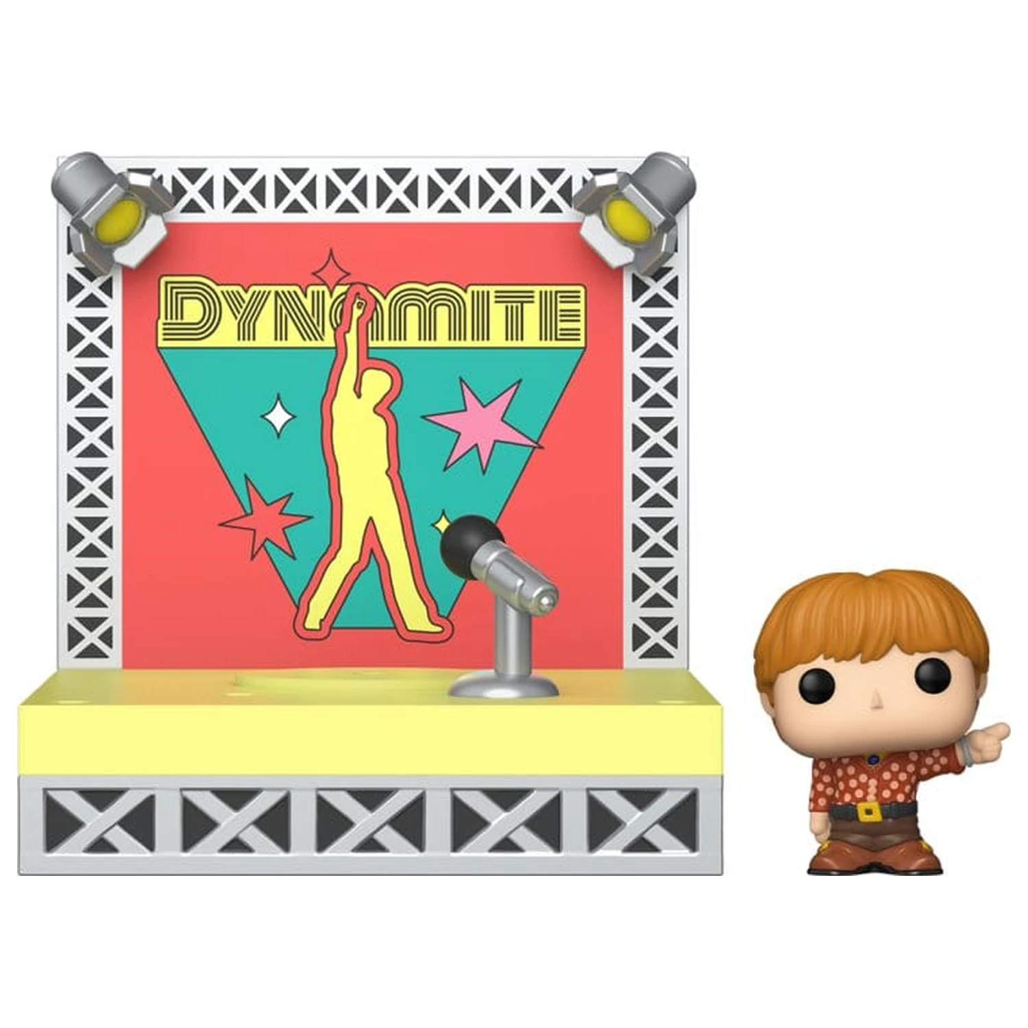 BTS Bitty Funko POP! Stages Vinyl Figur Jin (Dynamite) 2,5 cm Produktfoto
