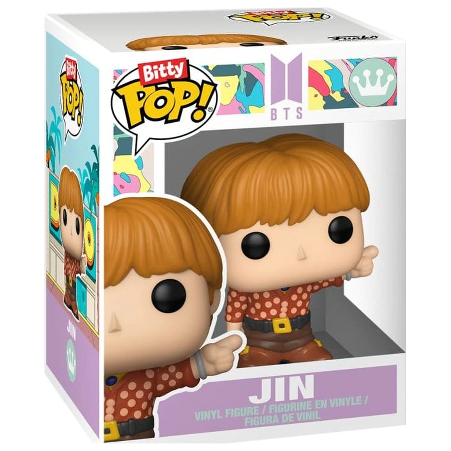 BTS Bitty Funko POP! Stages Vinyl Figur Jin (Dynamite) 2,5 cm Produktfoto