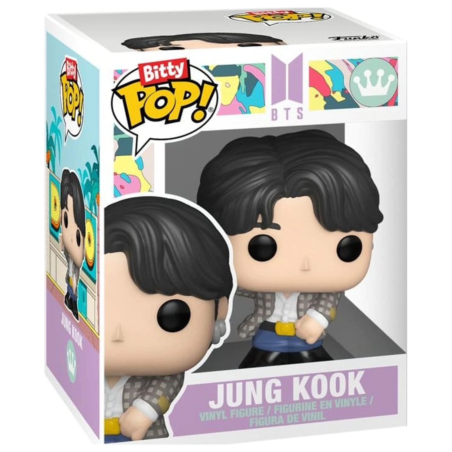 BTS Bitty Funko POP! Stages Vinyl Figur Jung Kook (Dynamite) 2,5 cm Produktfoto