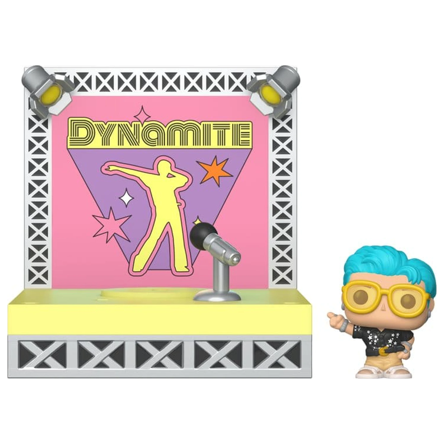 BTS Bitty Funko POP! Stages Vinyl Figur RM (Dynamite) 2,5 cm Produktfoto