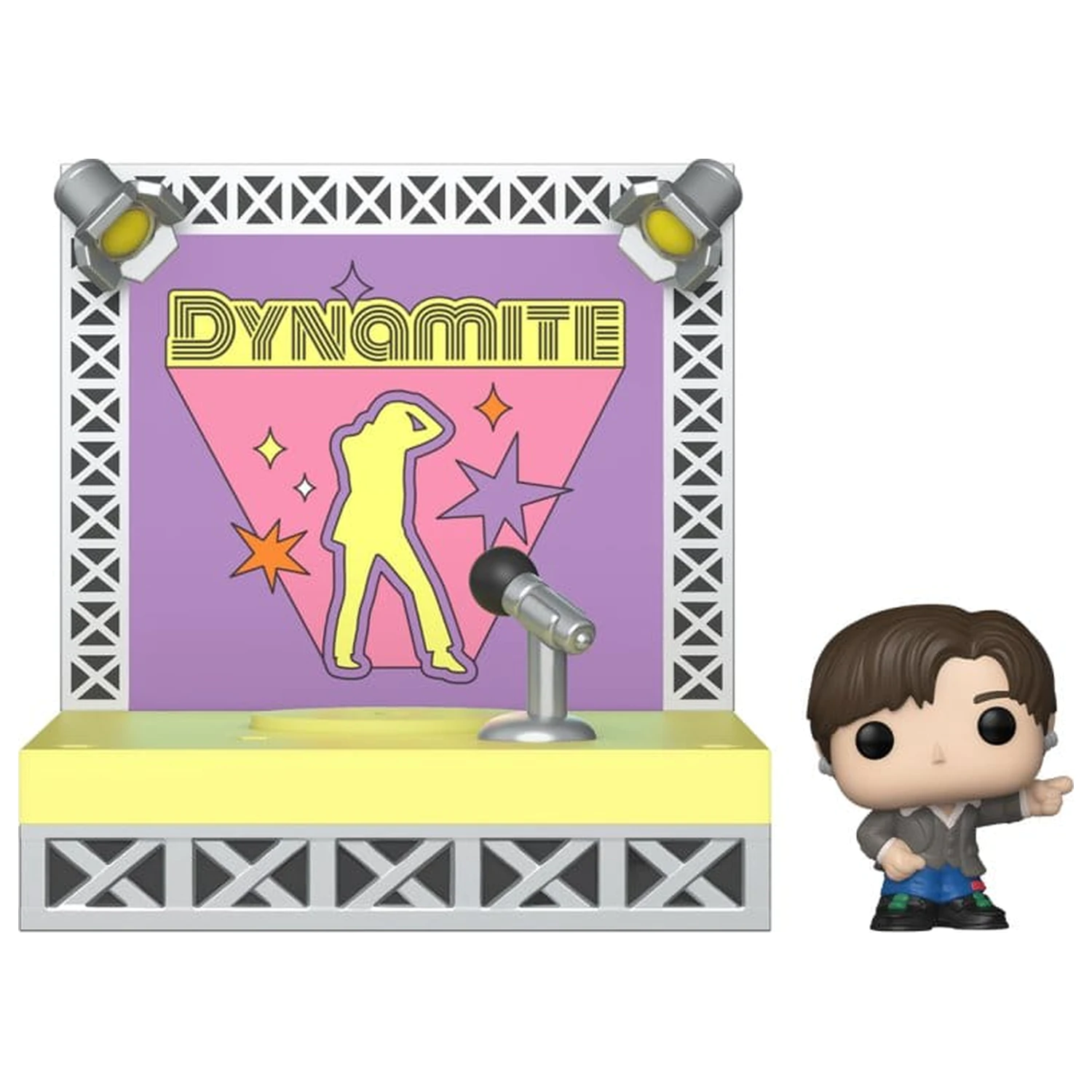 BTS Bitty Funko POP! Stages Vinyl Figur Suga (Dynamite) 2,5 cm Produktfoto