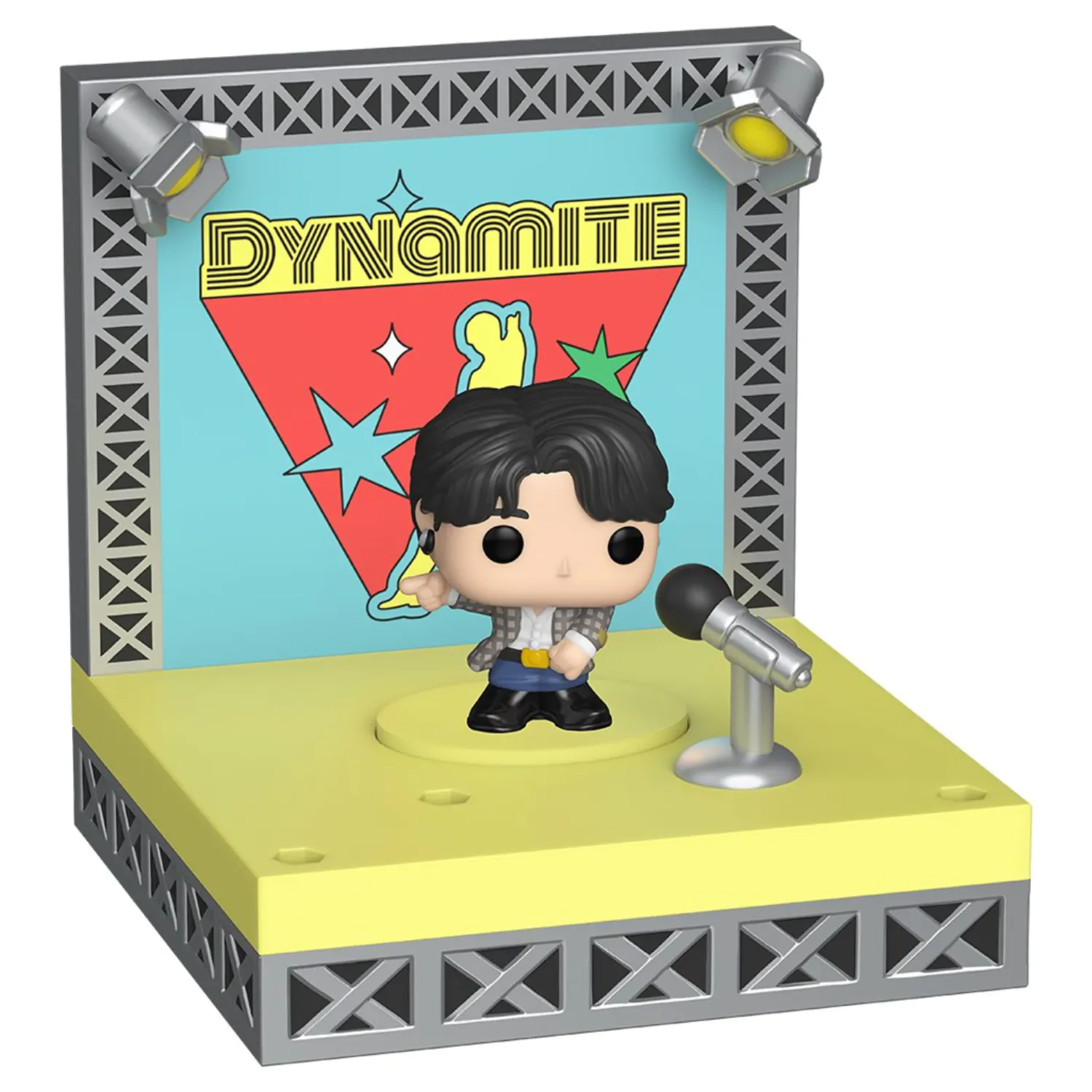 BTS Bitty Funko POP! Stages Vinyl Figur Suga (Dynamite) 2,5 cm Produktfoto