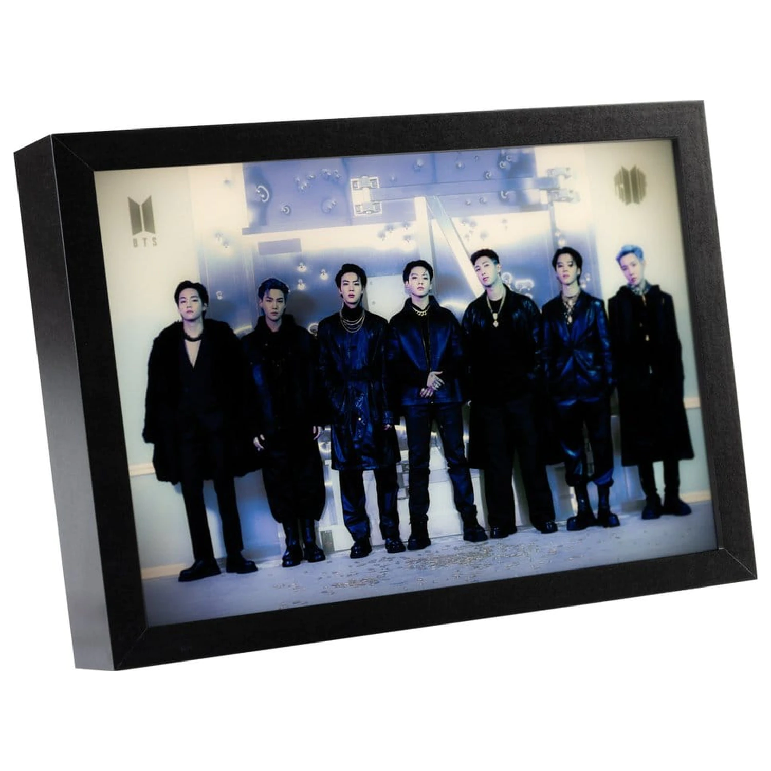 BTS gerahmter LED-Druck Produktfoto