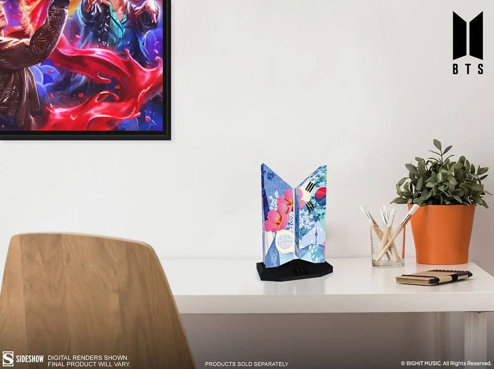 BTS Statue Premium BTS Logo: Seoul Edition 18 cm Produktfoto