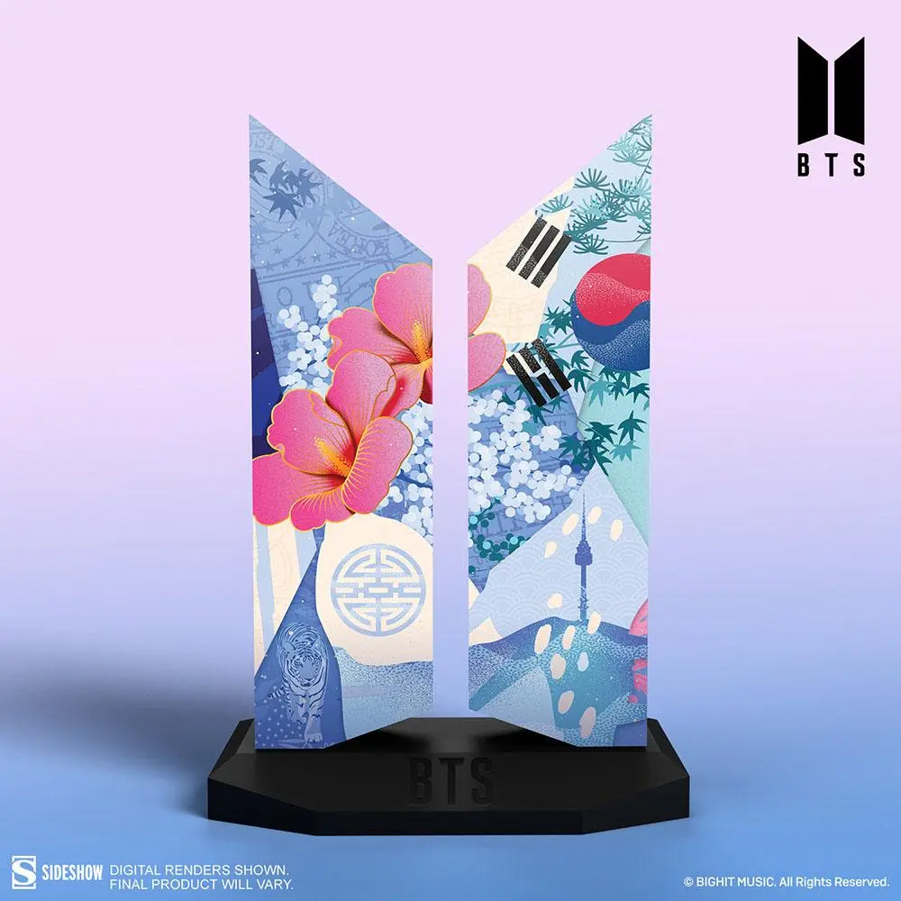 BTS Statue Premium BTS Logo: Seoul Edition 18 cm Produktfoto