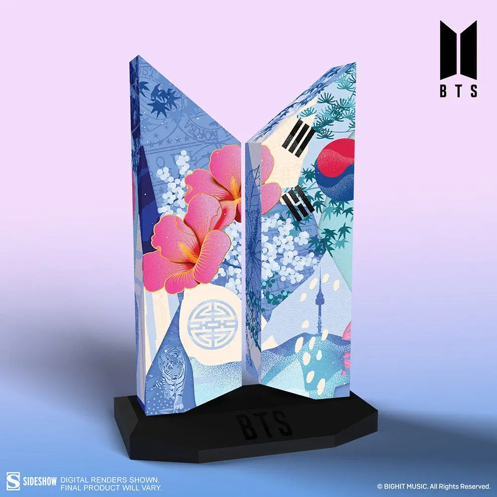 BTS Statue Premium BTS Logo: Seoul Edition 18 cm Produktfoto