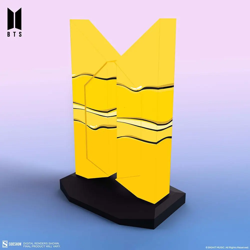 BTS Statue Premium BTS Logo: Butter Edition 18 cm Produktfoto