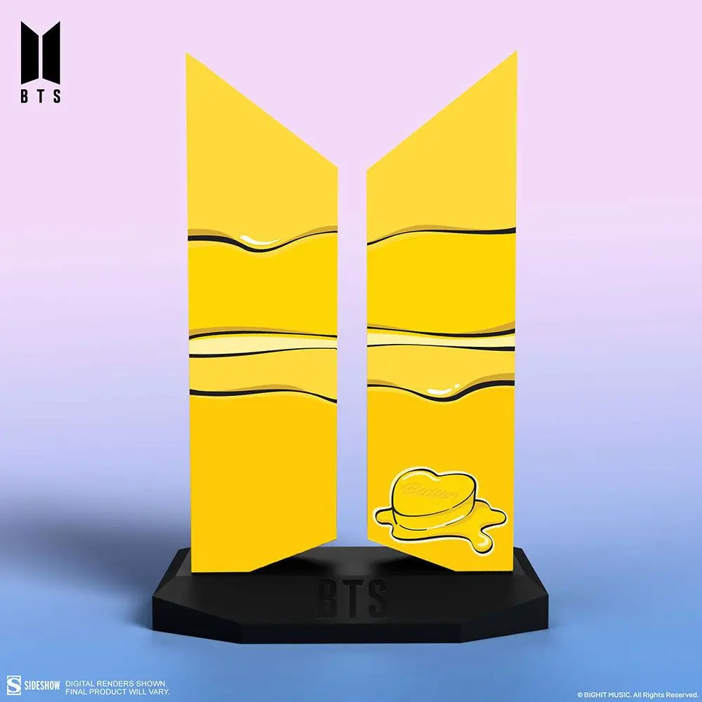 BTS Statue Premium BTS Logo: Butter Edition 18 cm Produktfoto