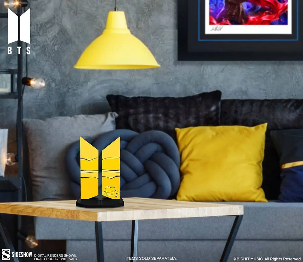BTS Statue Premium BTS Logo: Butter Edition 18 cm Produktfoto