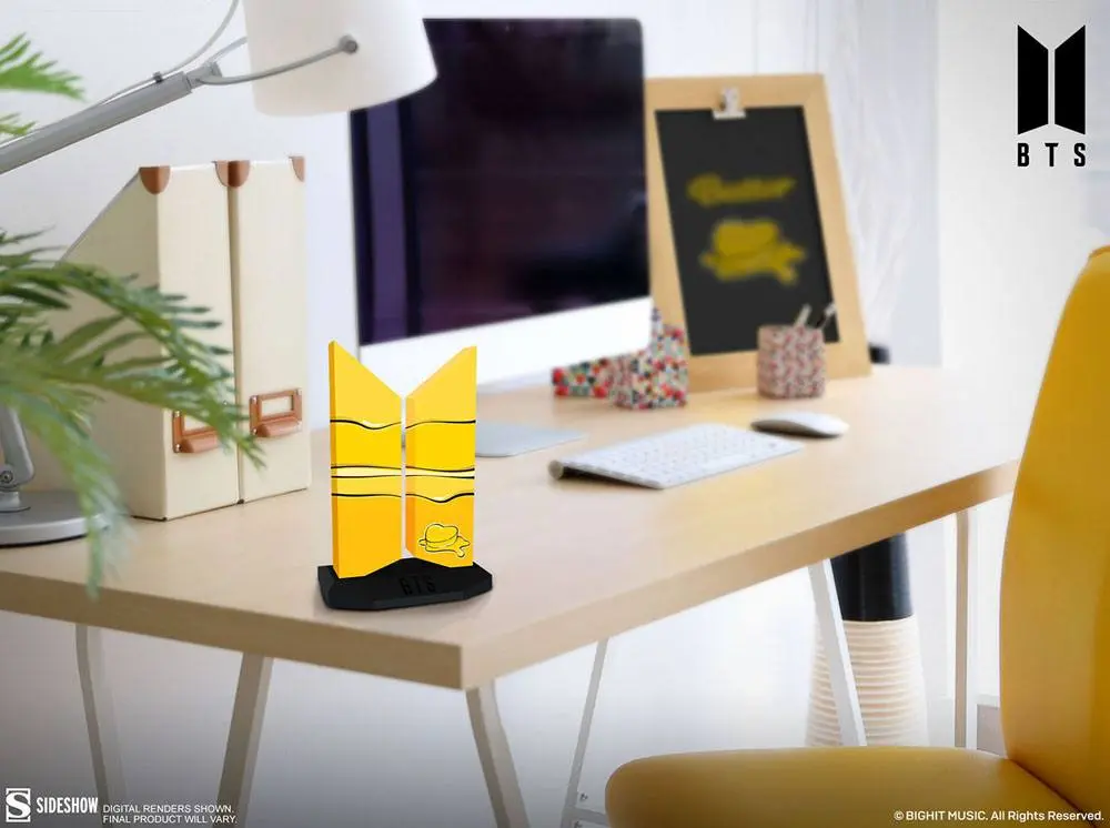 BTS Statue Premium BTS Logo: Butter Edition 18 cm Produktfoto