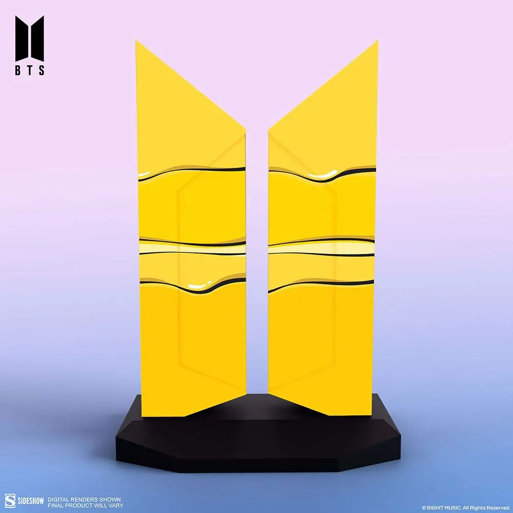 BTS Statue Premium BTS Logo: Butter Edition 18 cm Produktfoto