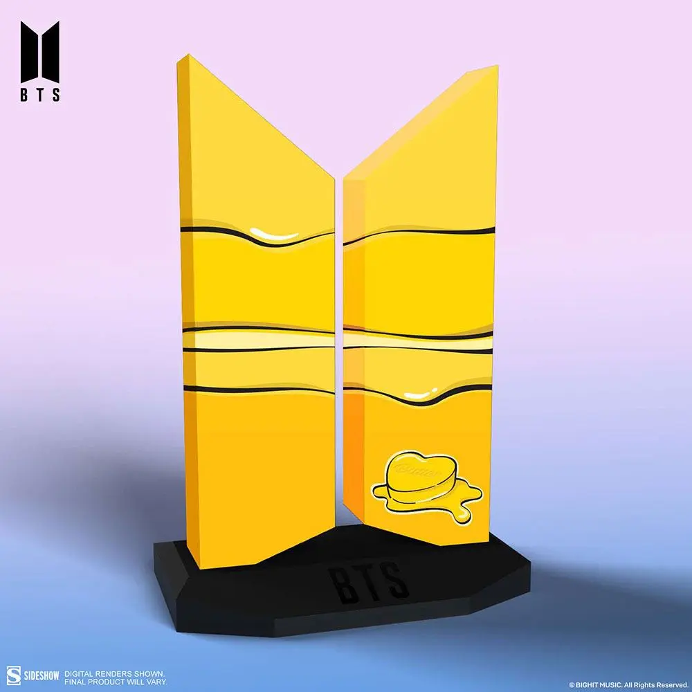 BTS Statue Premium BTS Logo: Butter Edition 18 cm Produktfoto