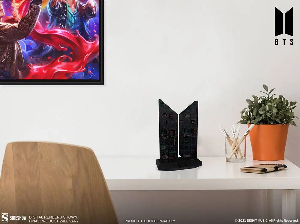 BTS Statue Premium BTS Logo: Hangeul Edition 18 cm Produktfoto