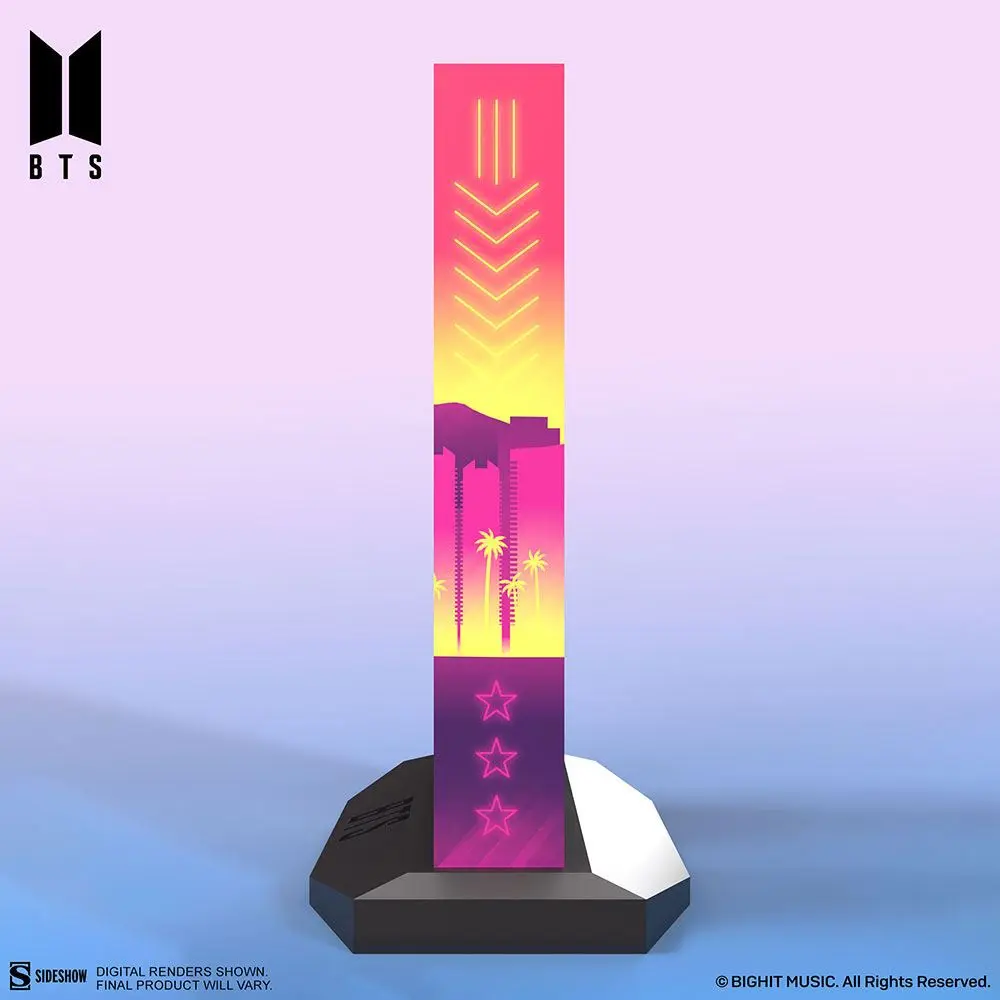 BTS Statue Premium BTS Logo: Las Vegas Edition 18 cm Produktfoto