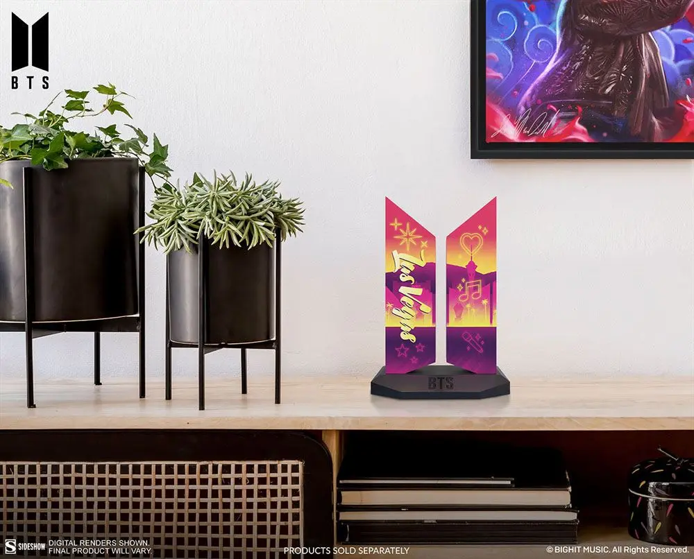 BTS Statue Premium BTS Logo: Las Vegas Edition 18 cm Produktfoto