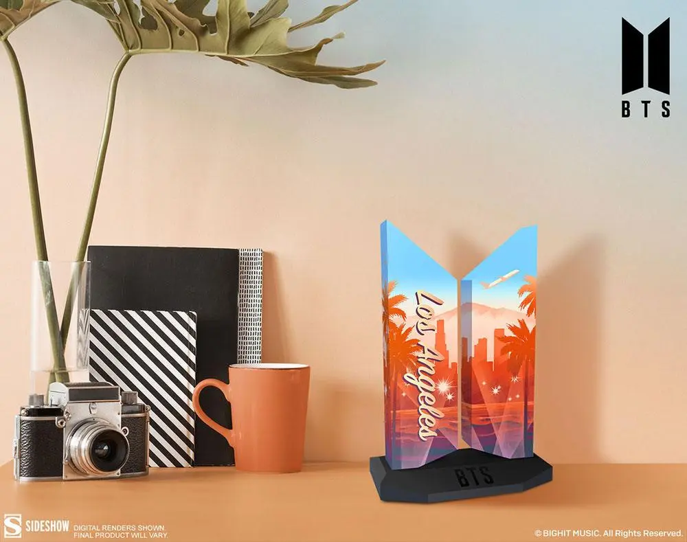 BTS Statue Premium BTS Logo: Los Angeles Edition 18 cm Produktfoto