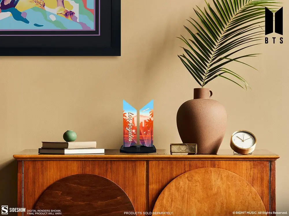 BTS Statue Premium BTS Logo: Los Angeles Edition 18 cm Produktfoto