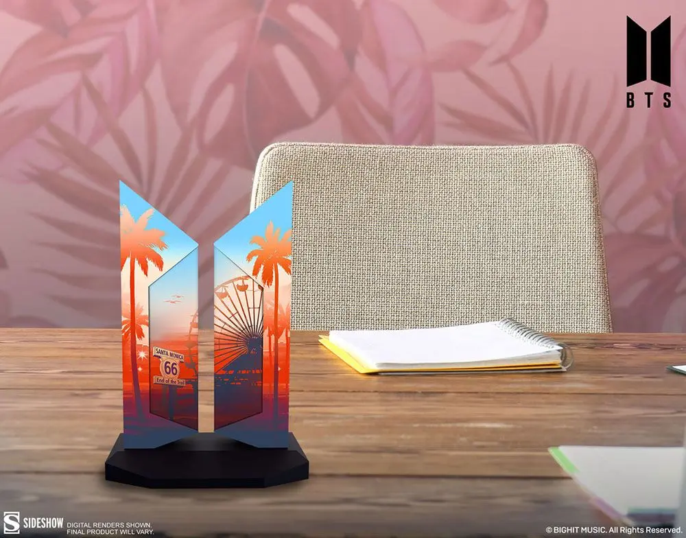 BTS Statue Premium BTS Logo: Los Angeles Edition 18 cm Produktfoto
