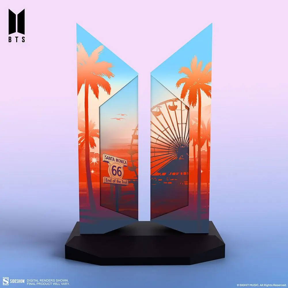 BTS Statue Premium BTS Logo: Los Angeles Edition 18 cm Produktfoto