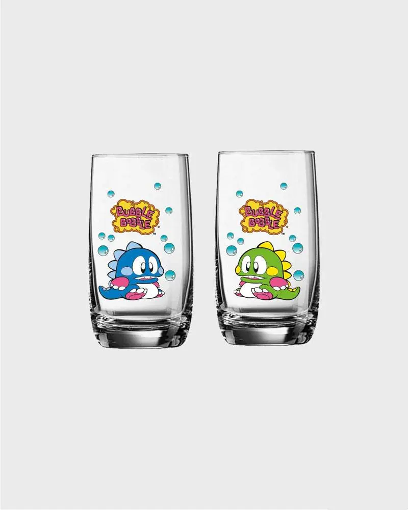 Bubble Bobble Trinkglas-Set Bub & Bob Produktfoto