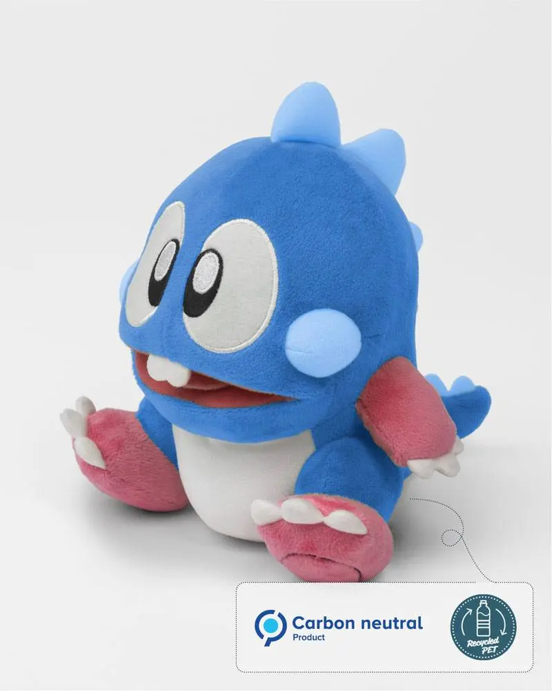 Bubble Bobble Plüschfigur Bob 21 cm Produktfoto