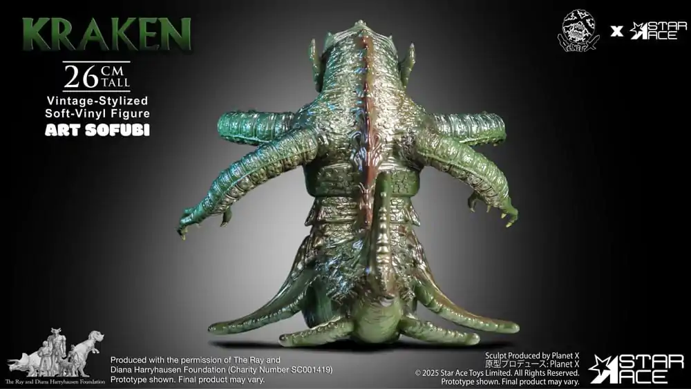 Bubo the Mechanical Owl Weichvinyl Statue The Kraken Vintage Style 25 cm Produktfoto