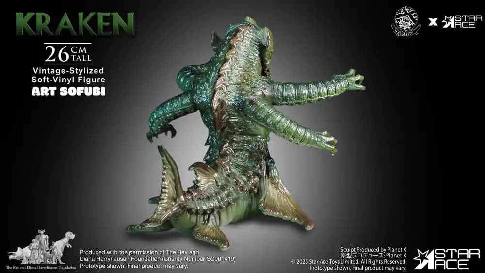 Bubo the Mechanical Owl Weichvinyl Statue The Kraken Vintage Style 25 cm Produktfoto