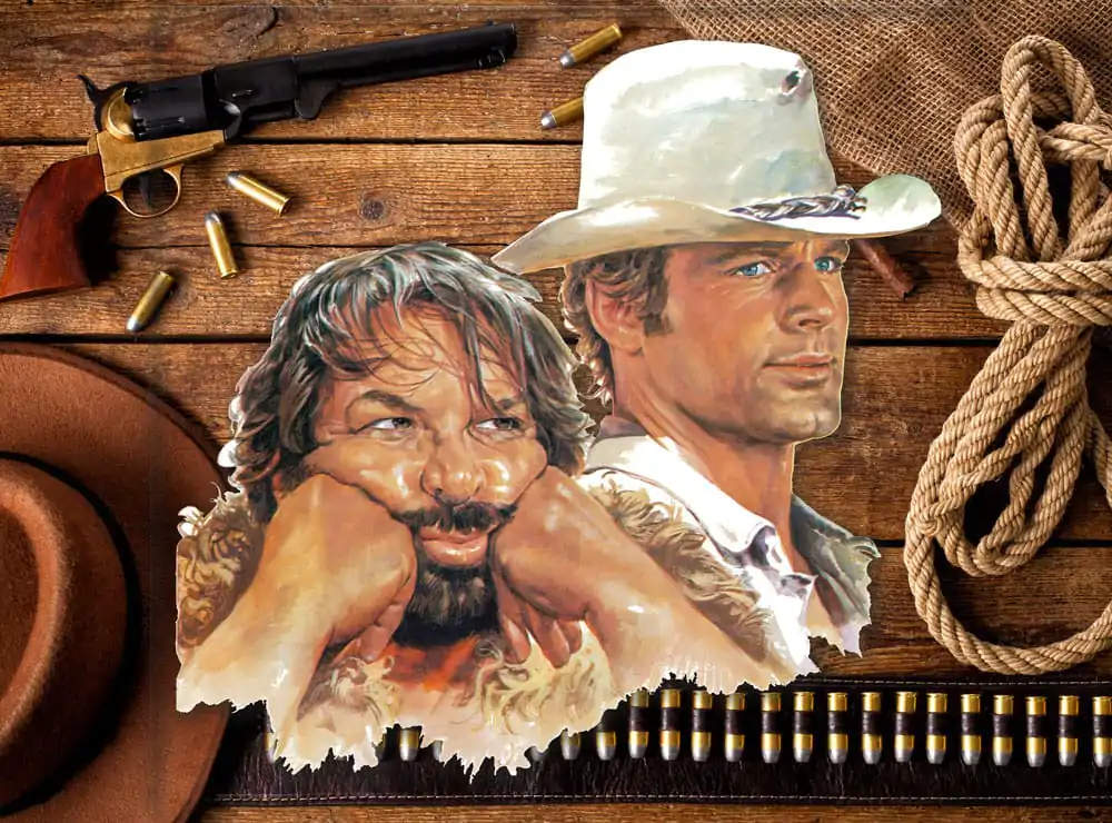 Bud Spencer & Terence Hill 3D Blechschild Bud & Terence 45 x 45 cm termékfotó