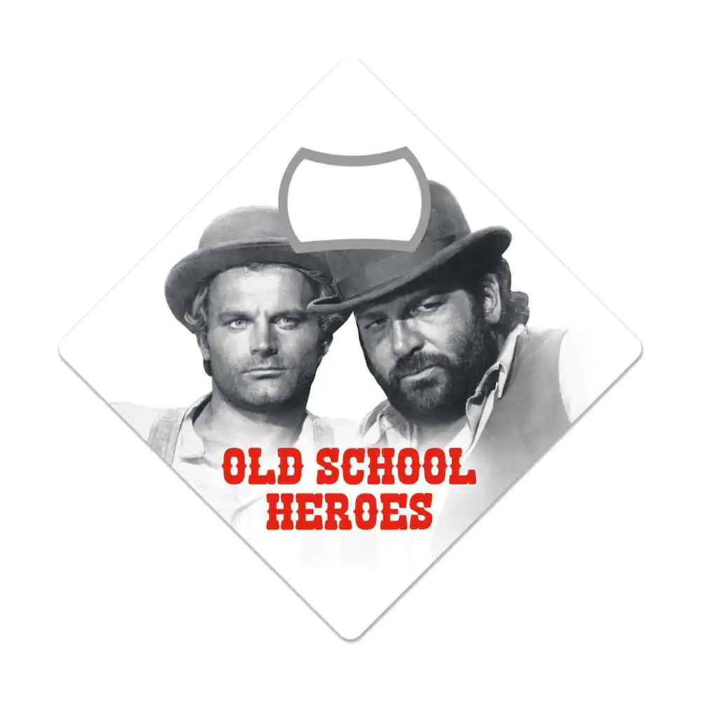 Bud Spencer & Terence Hill Flaschenöffner Magnet Old School Heroes termékfotó