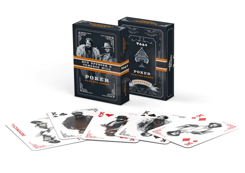 Bud Spencer & Terence Hill Poker Spielkarten Western termékfotó