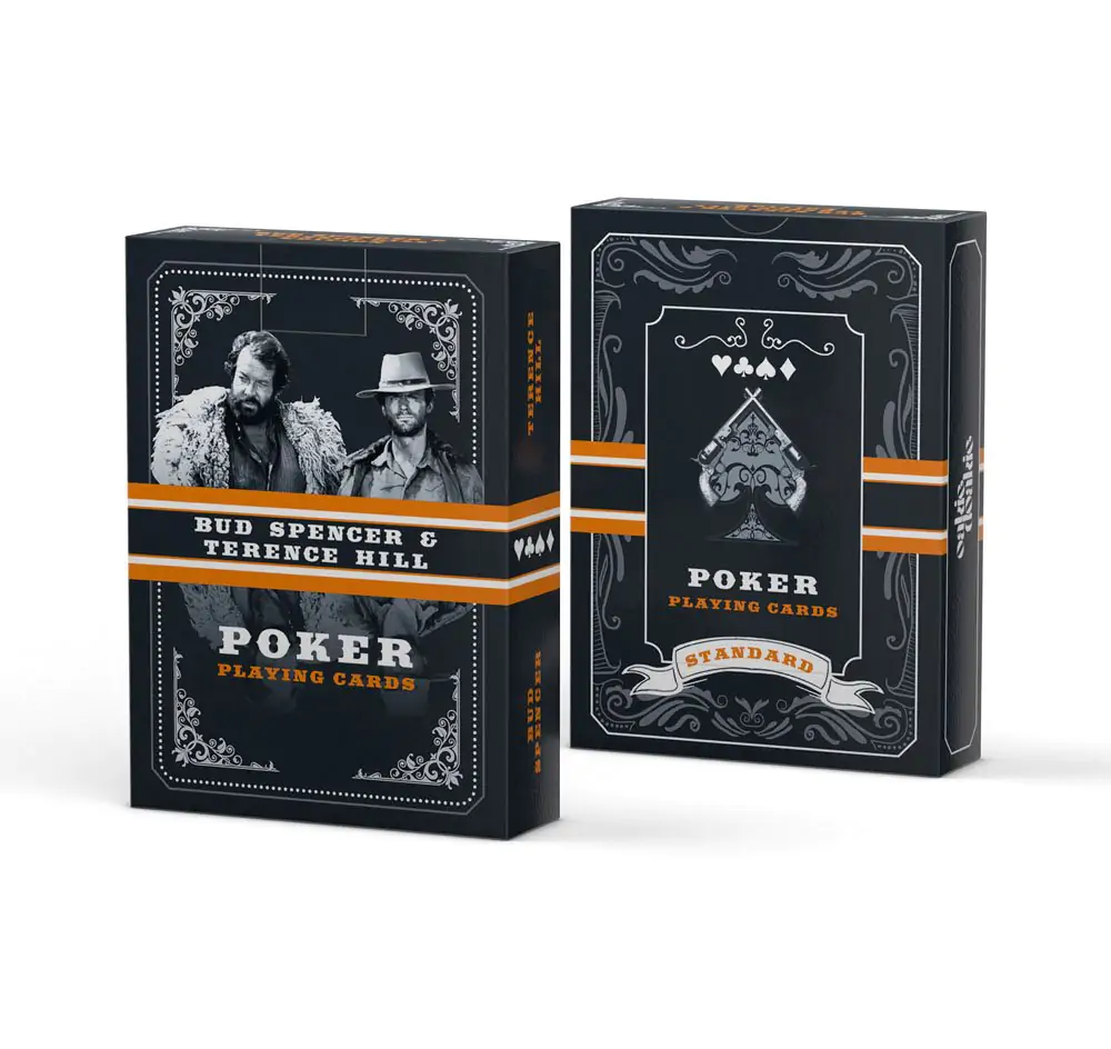 Bud Spencer & Terence Hill Poker Spielkarten Western Produktfoto