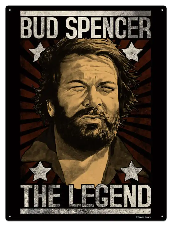 Bud Spencer Blechschild The Legend 20 x 30 cm termékfotó