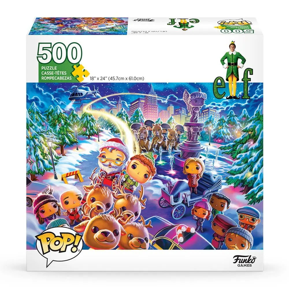 Buddy - Der Weihnachtself POP! Jigsaw Puzzle Collage (500 Stücke) Produktfoto